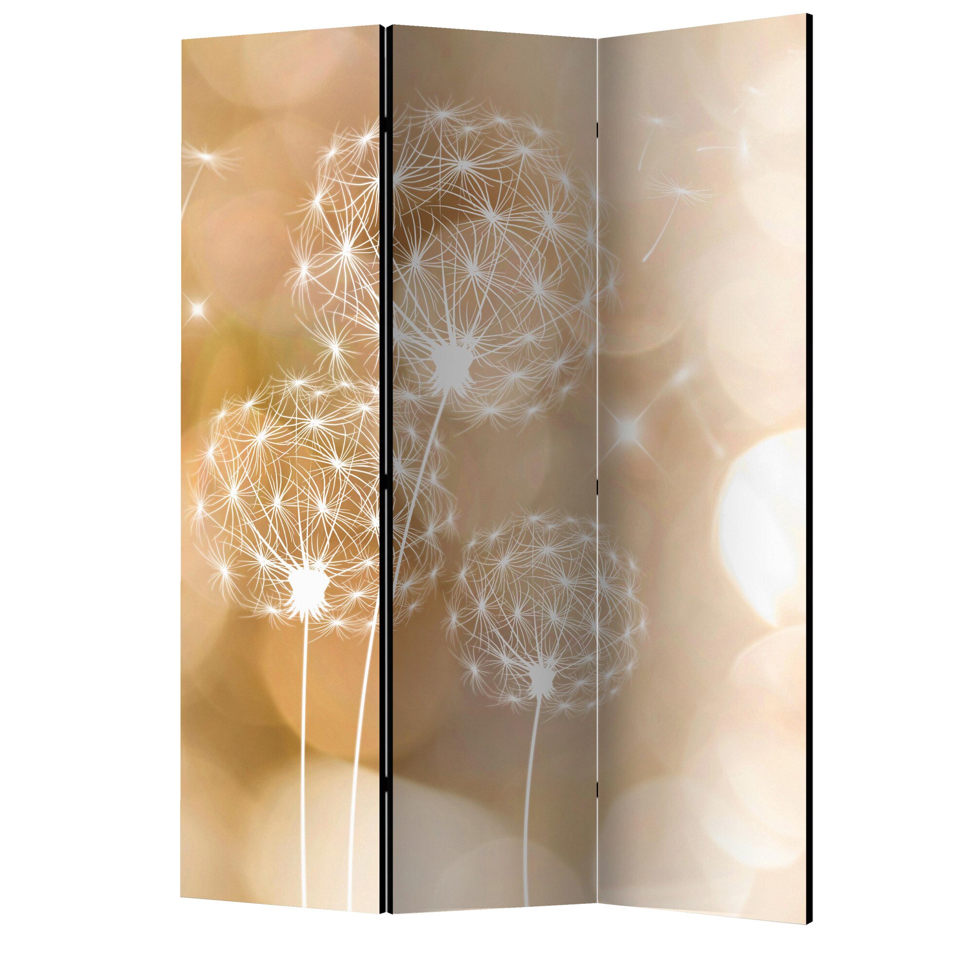 Paravan din 3 parti - Atingerea verii - 135 x 172 cm