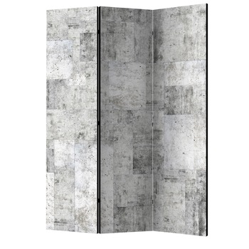 Paravan din 3 parti - Beton grey city - 135 x 172 cm Paravan din 3 parti - Beton grey city - 135 x 172 cm