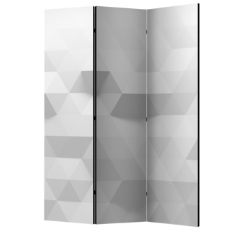 Paravan din 3 parti - Armonia triunghiurilor - 135 x 172 cm Paravan din 3 parti - Armonia triunghiurilor - 135 x 172 cm