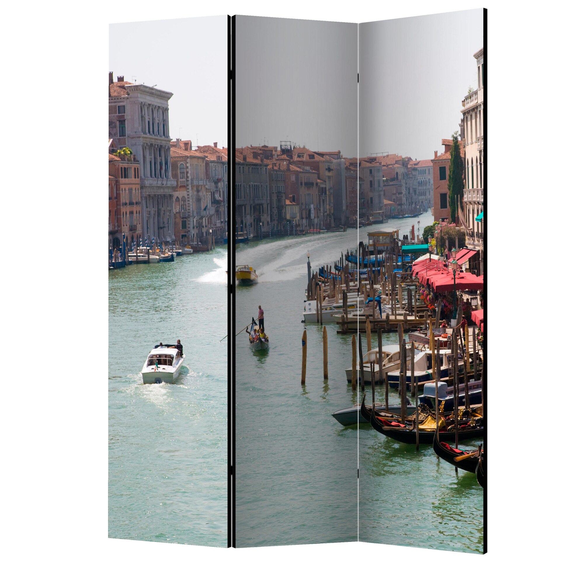 Paravan din 3 parti - Marele canal din venetia italia - 135 x 172 cm
