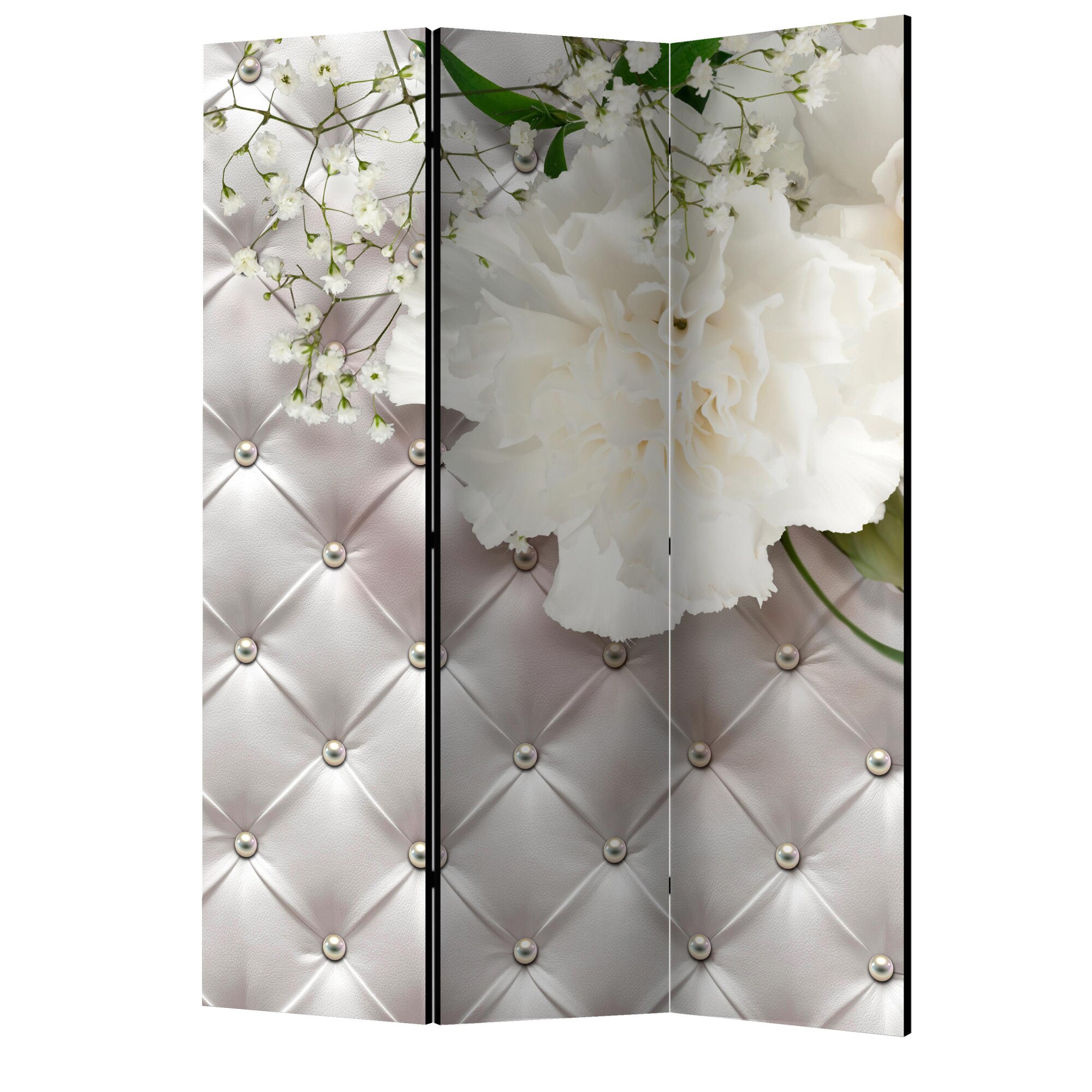 Paravan din 3 parti - Perla de lux - 135 x 172 cm