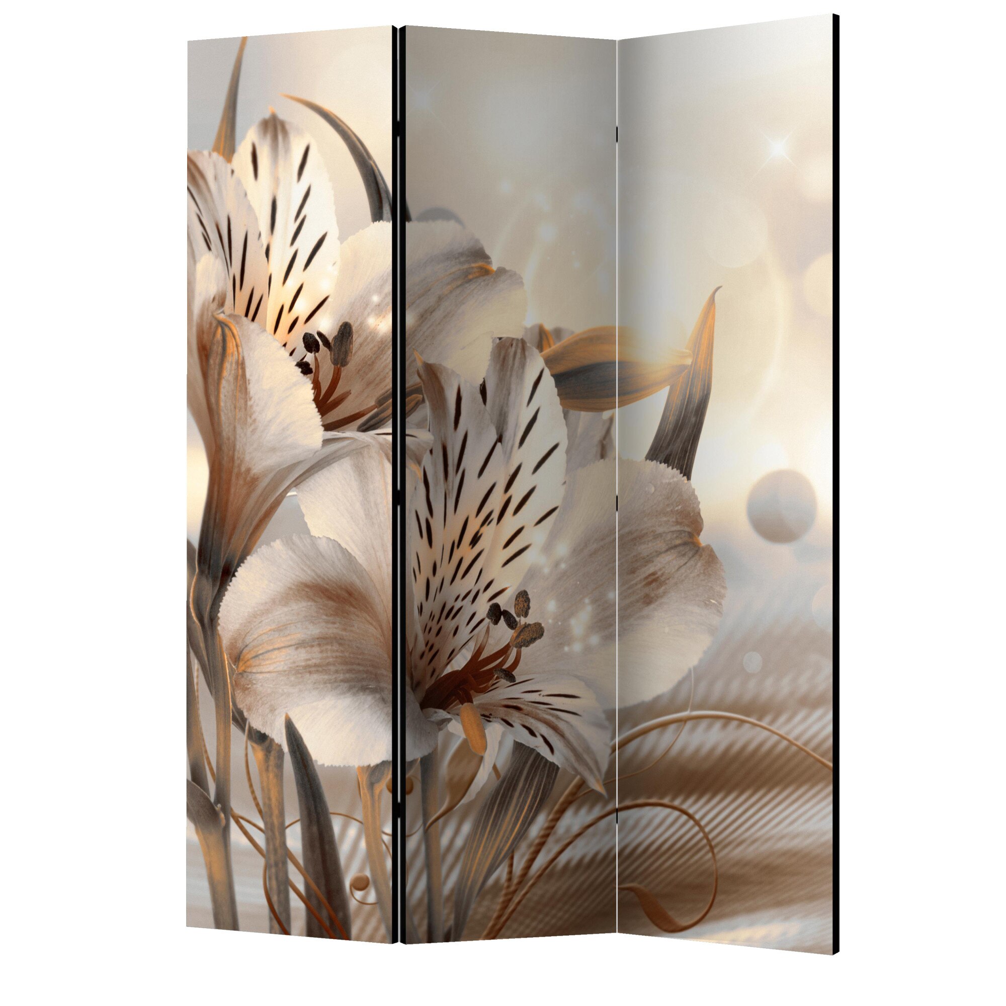 Paravan din 3 parti - Printesele diminetii - 135 x 172 cm
