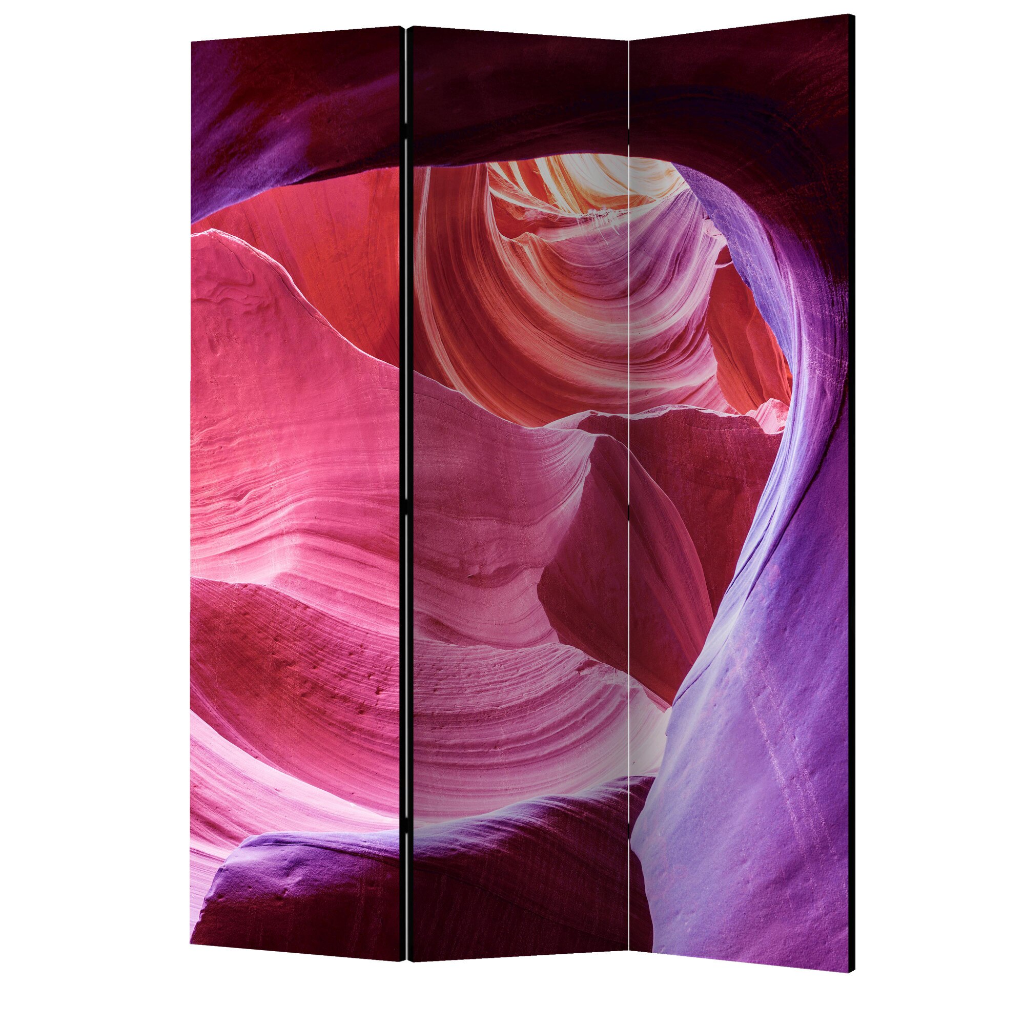 Paravan din 3 parti - Pestera uimitoare - 135 x 172 cm