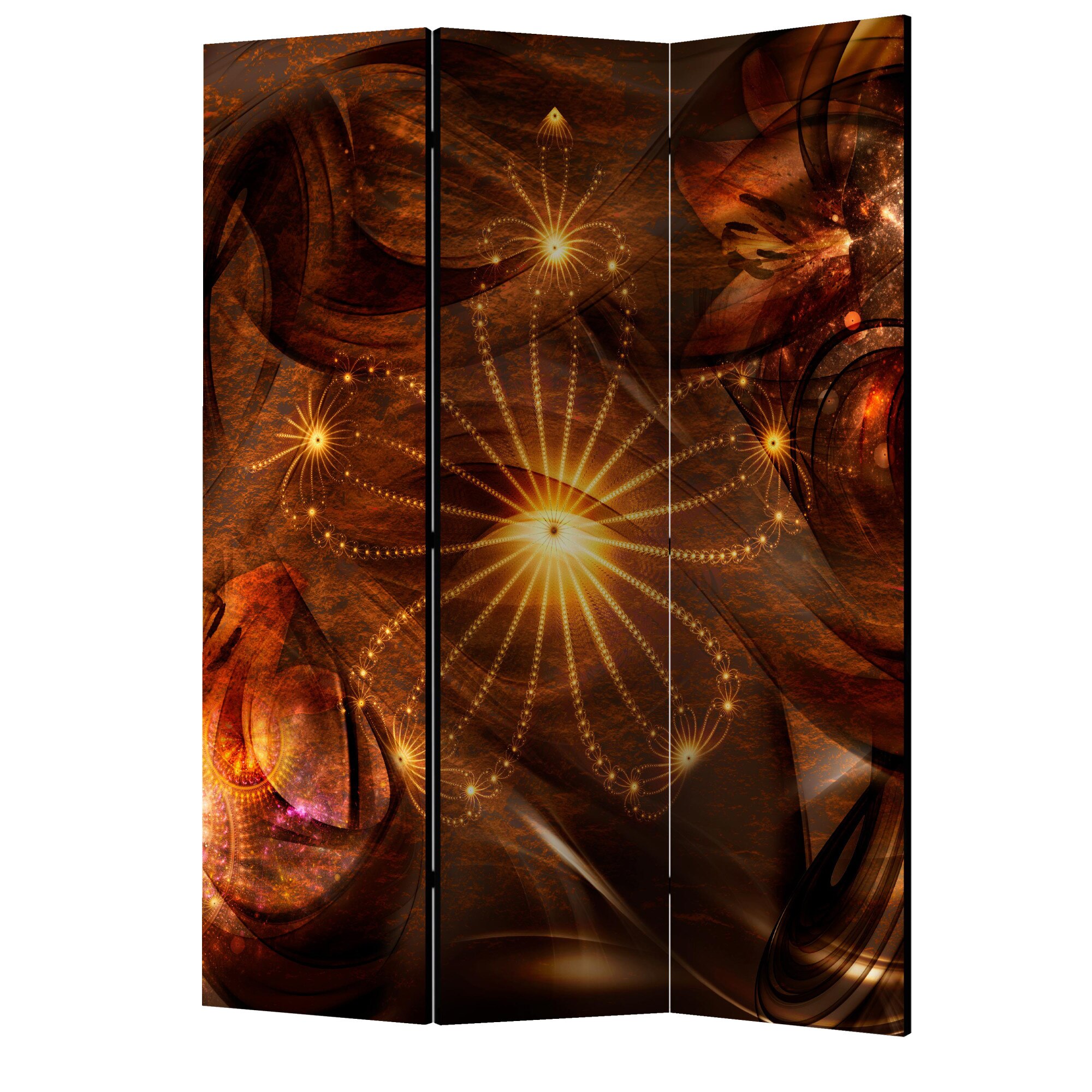 Paravan din 3 parti - Pestera comorilor - 135 x 172 cm