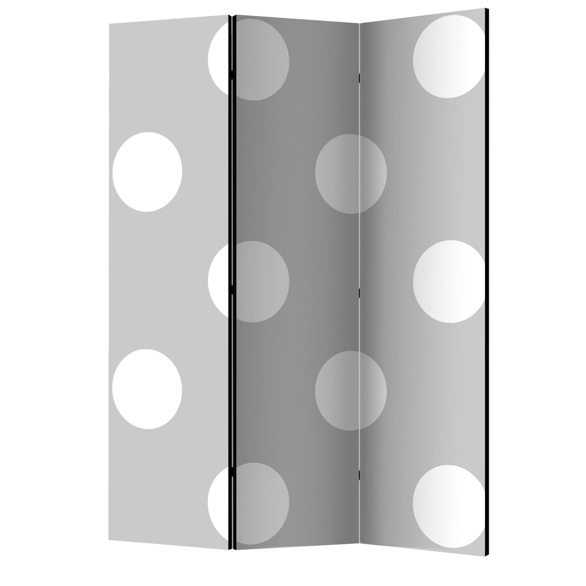 Paravan din 3 parti - Puncte fermecatoare - 135 x 172 cm