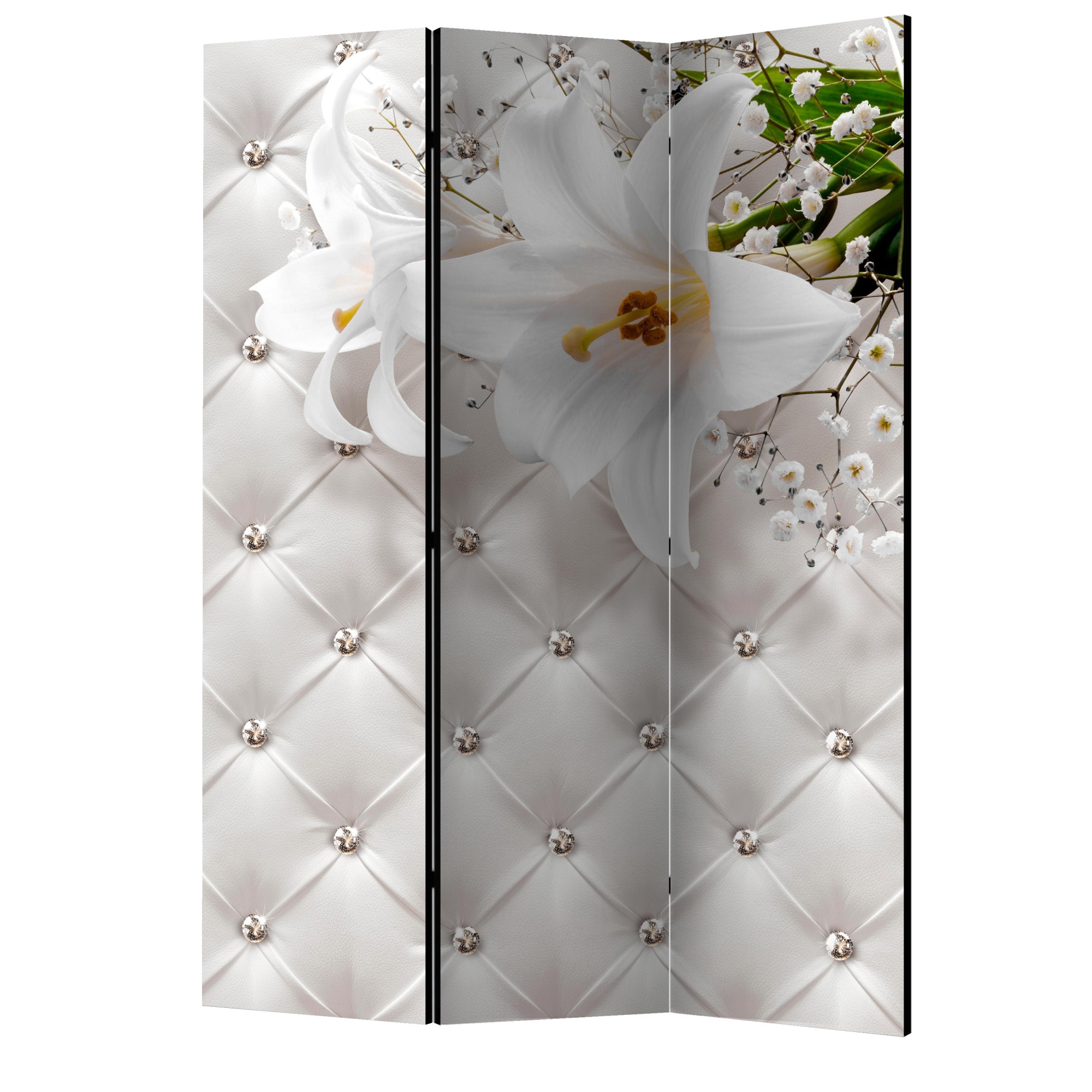 Paravan din 3 parti - Regatul elegantei - 135 x 172 cm