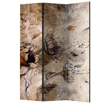 Paravan din 3 parti - Respiratia vantului - 135 x 172 cm Paravan din 3 parti - Respiratia vantului - 135 x 172 cm