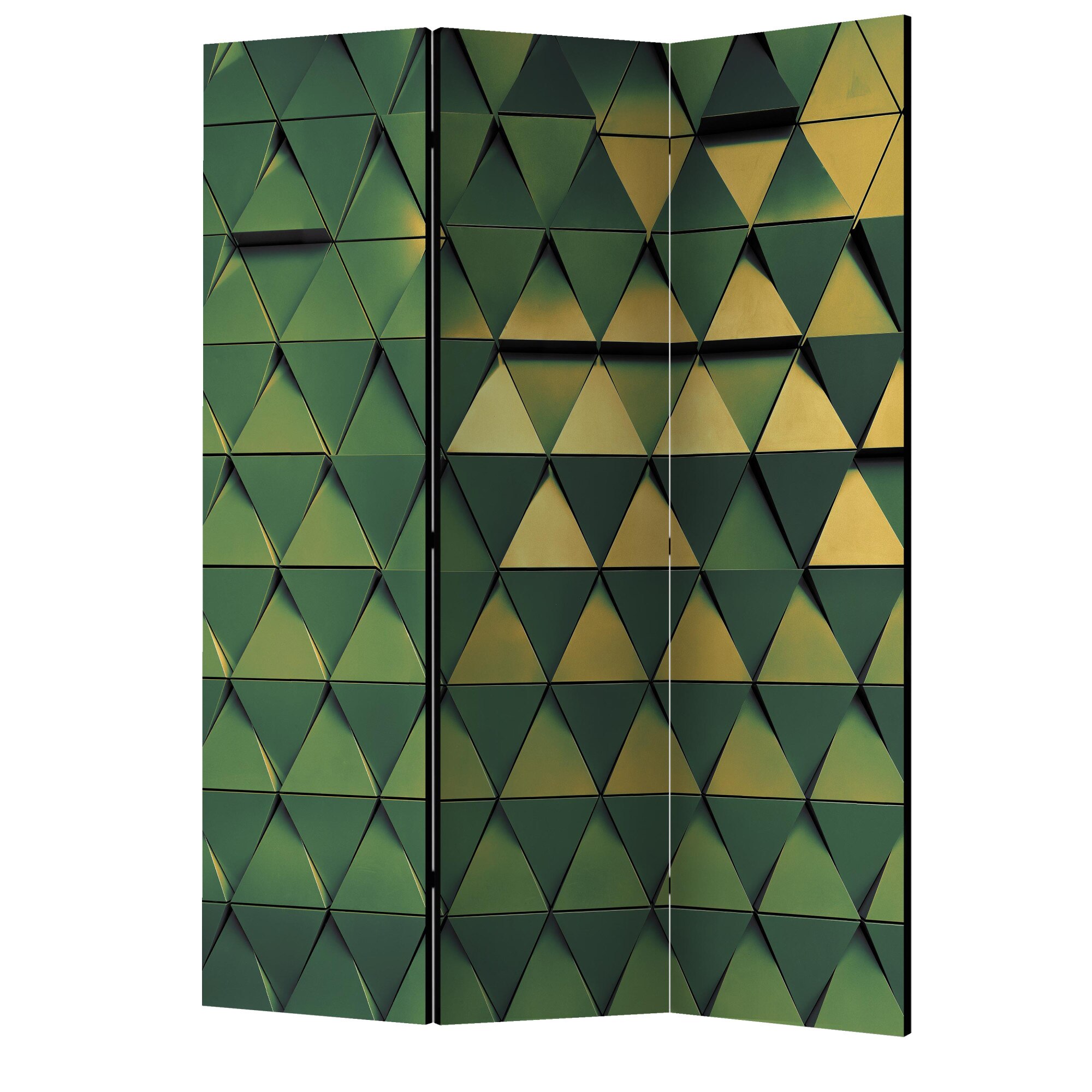 Paravan din 3 parti - Scari de dragon - 135 x 172 cm