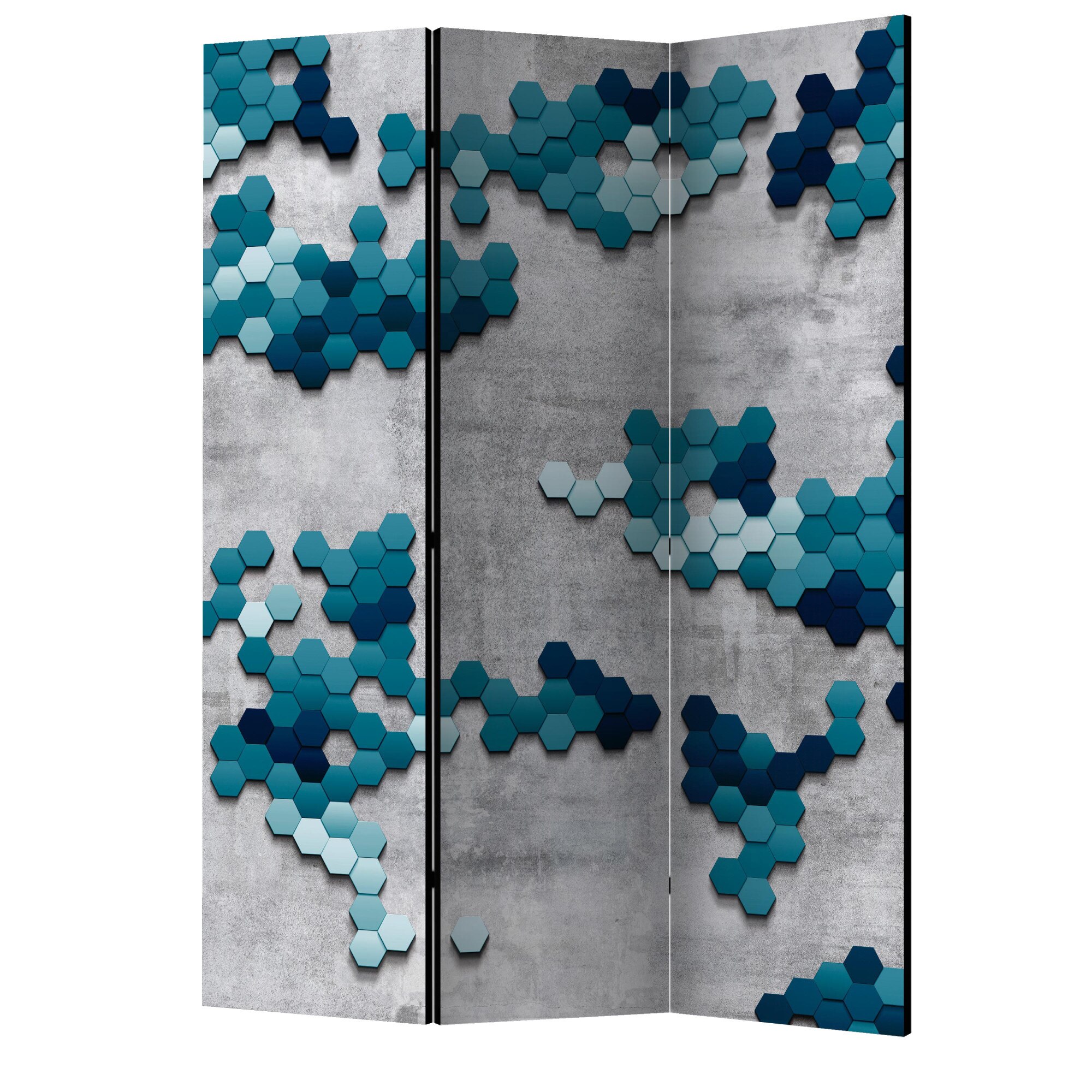 Paravan din 3 parti - Puzzle de mare - 135 x 172 cm