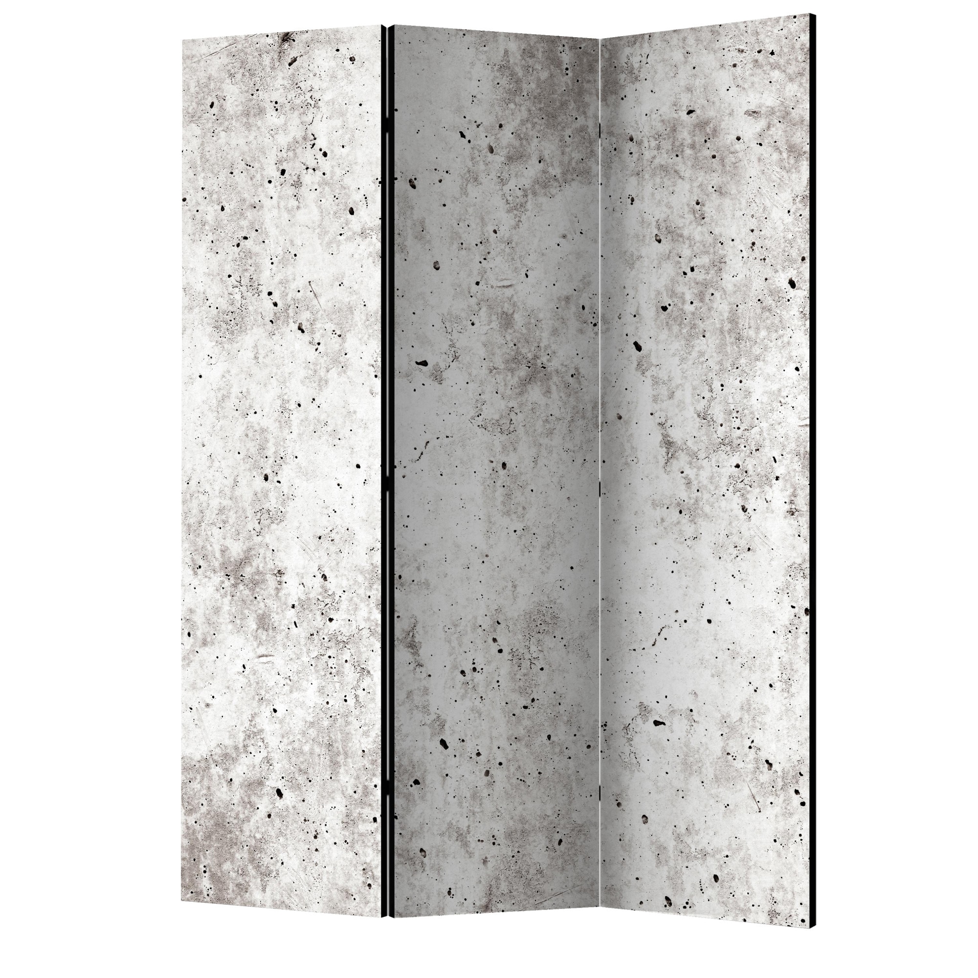 Paravan din 3 parti - Stil urban beton - 135 x 172 cm