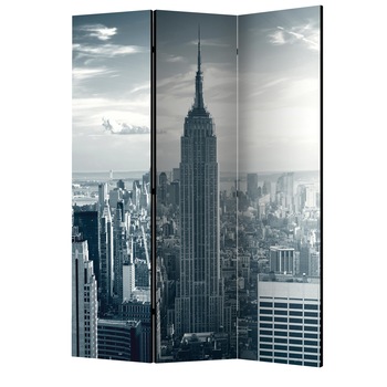 Paravan din 3 parti - Vedere uimitoare catre new york manhattan la rasarit - 135 x 172 cm Paravan din 3 parti - Vedere uimitoare catre new york manhattan la rasarit - 135 x 172 cm