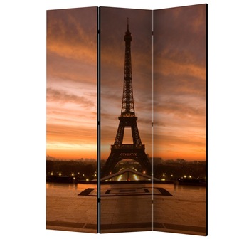 Paravan din 3 parti - Turnul eiffel in zori - 135 x 172 cm Paravan din 3 parti - Turnul eiffel in zori - 135 x 172 cm