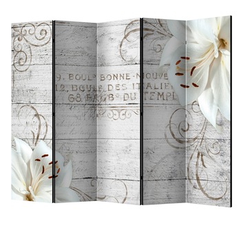Paravan din 5 parti - Bonne nouvelle II - 225 x 172 cm Paravan din 5 parti - Bonne nouvelle II - 225 x 172 cm