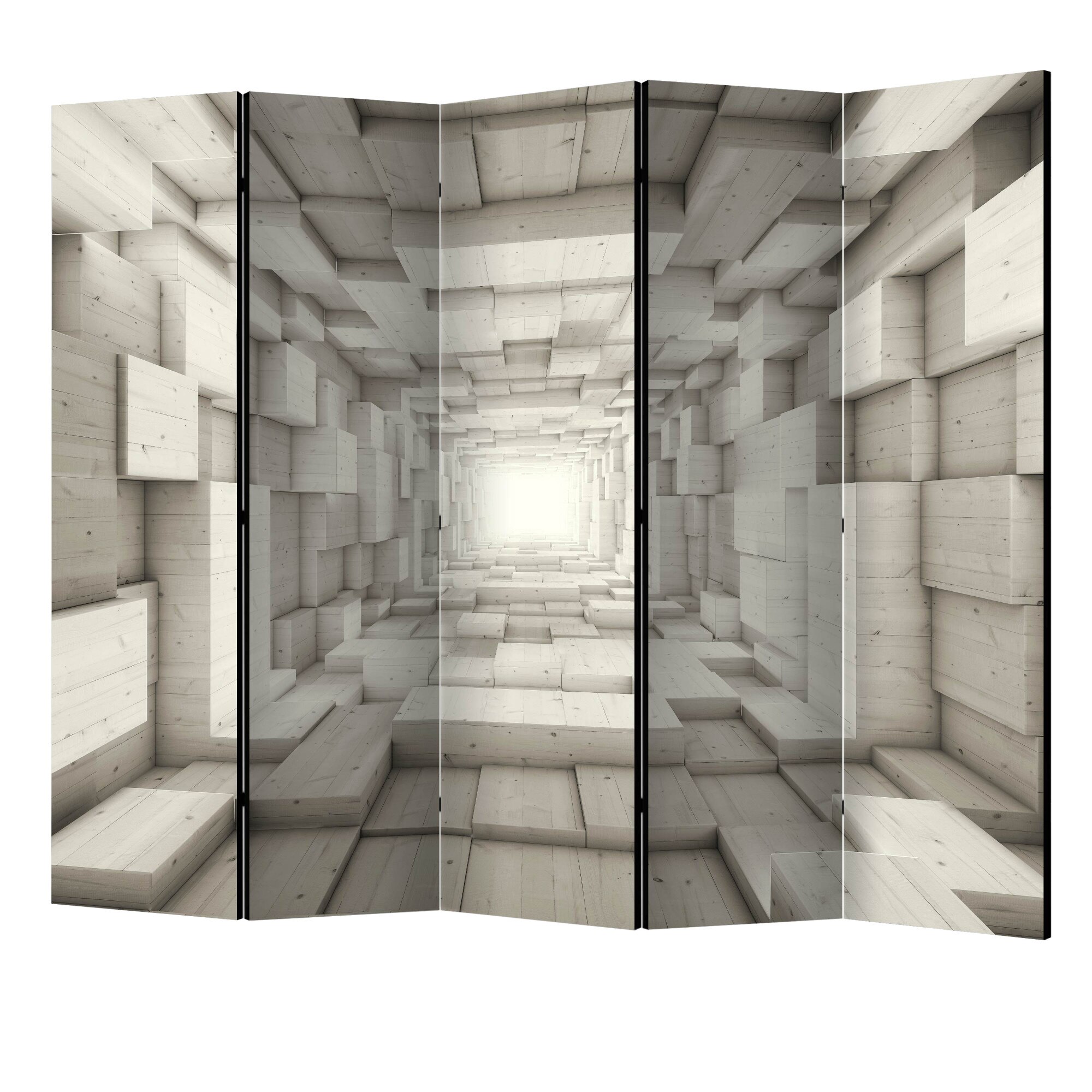 Paravan din 5 parti - Ascensor II II - 225 x 172 cm