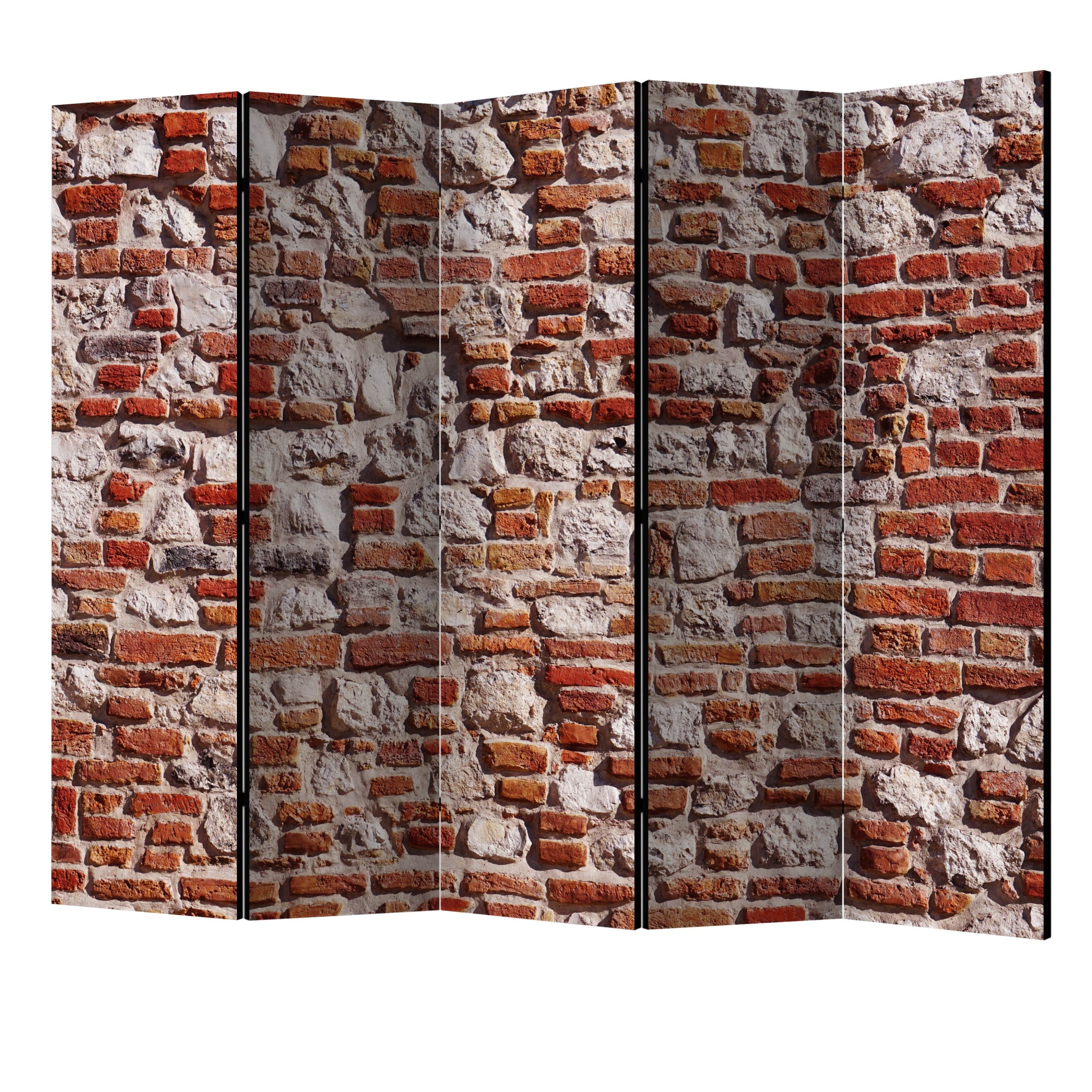Paravan din 5 parti - Bricky age II - 225 x 172 cm