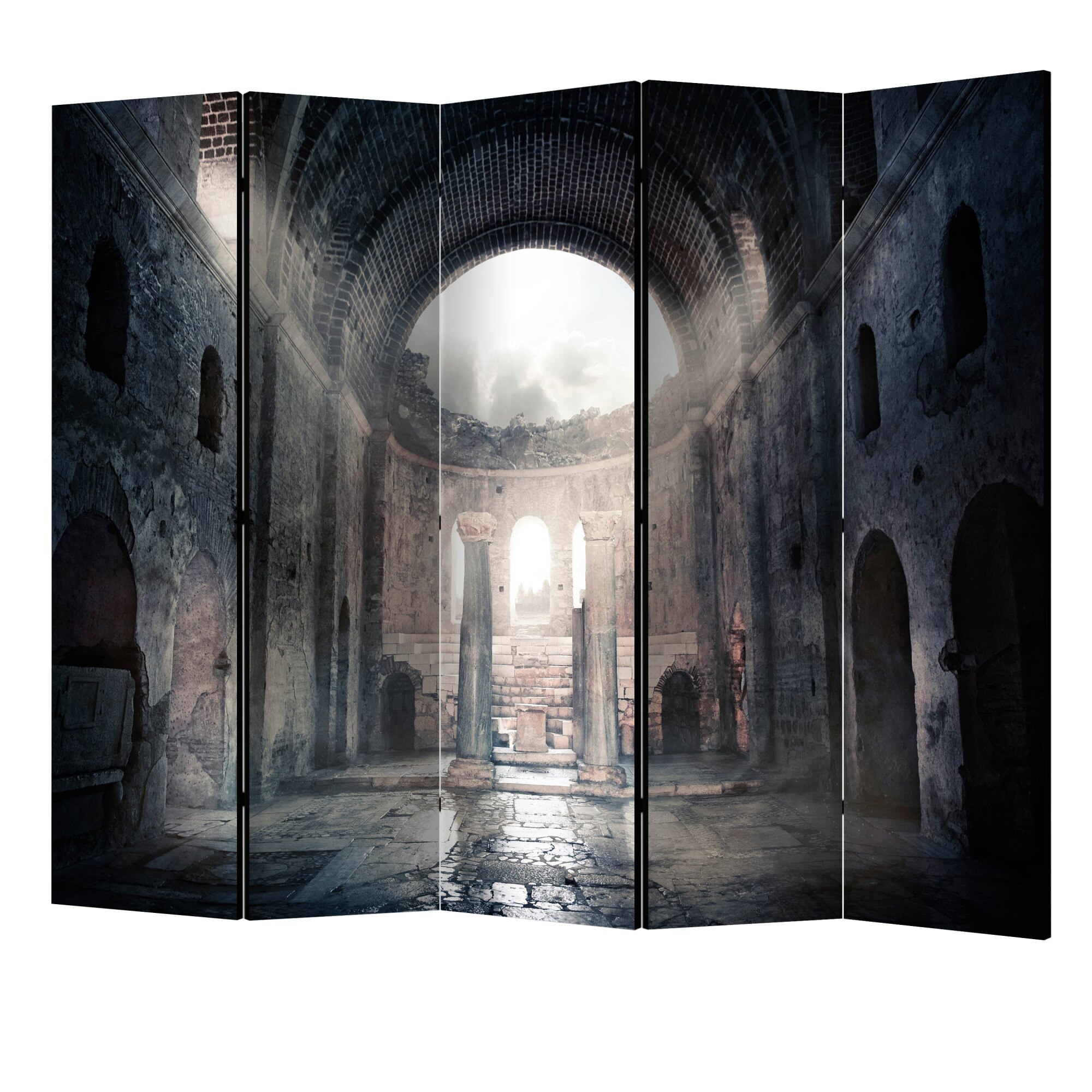 Paravan din 5 parti - Camera secretelor II - 225 x 172 cm