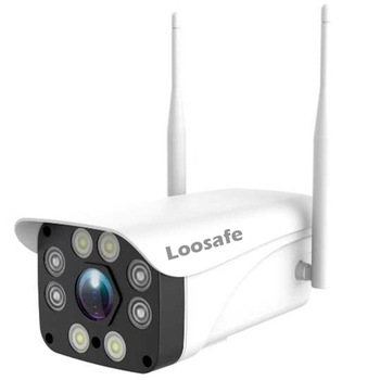 Camera de supraveghere WIFI Loosafe™ Y9018, de exterior, cloud/card, rezistenta la apa, 2MP 1080p, senzor miscare, comunicare bidirectionala, activare lumina, alb Camera de supraveghere WIFI Loosafe™ Y9018, de exterior, cloud/card, rezistenta la apa, 2MP 1080p, senzor miscare, comunicare bidirectionala, activare lumina, alb
