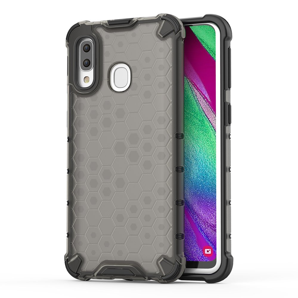 Husa Samsung Galaxy A40 Honeycomb Armor Black