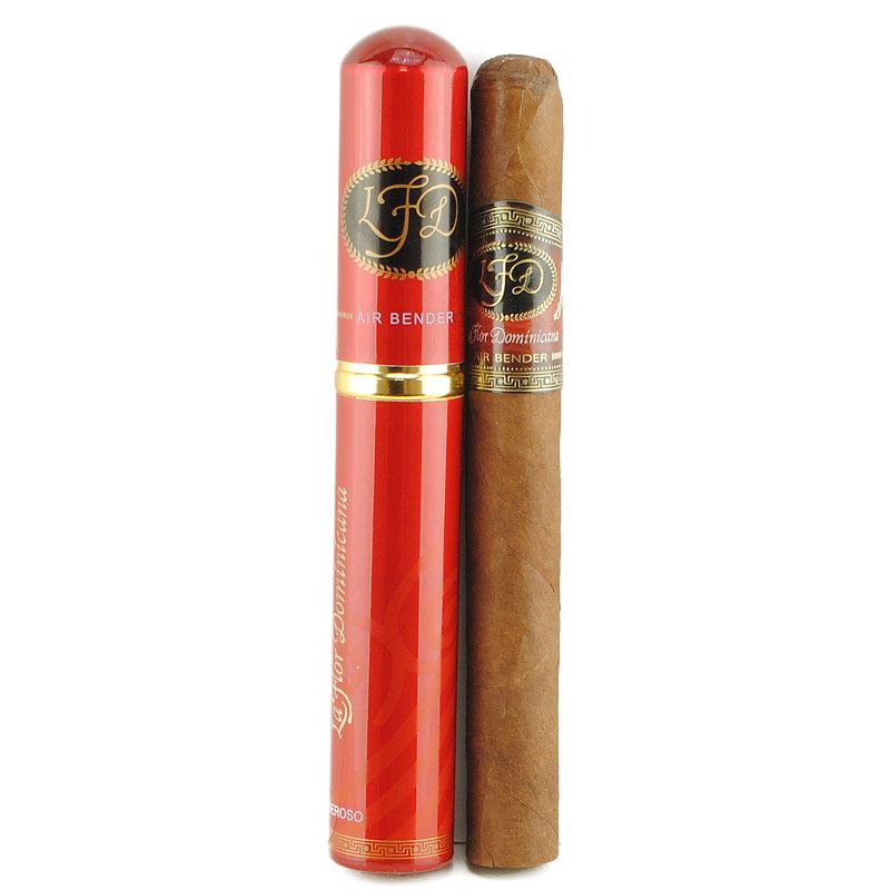 Trabuc La Flor Dominicana Air Bender Poderoso Tubos Corona Natural Bucata