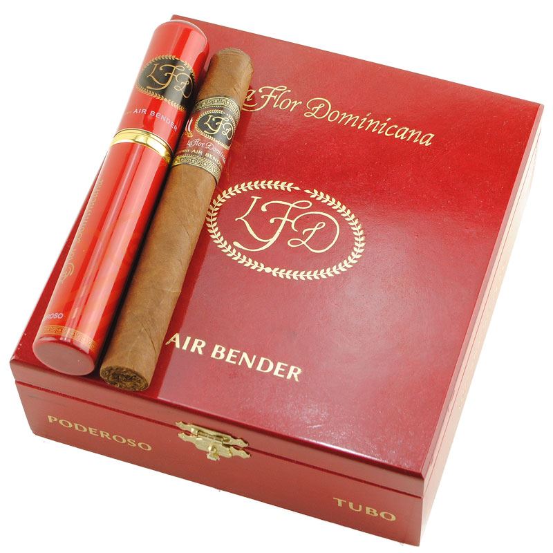 Trabucuri La Flor Dominicana Air Bender Poderoso Tubos Natural Cutie (10 bucati)