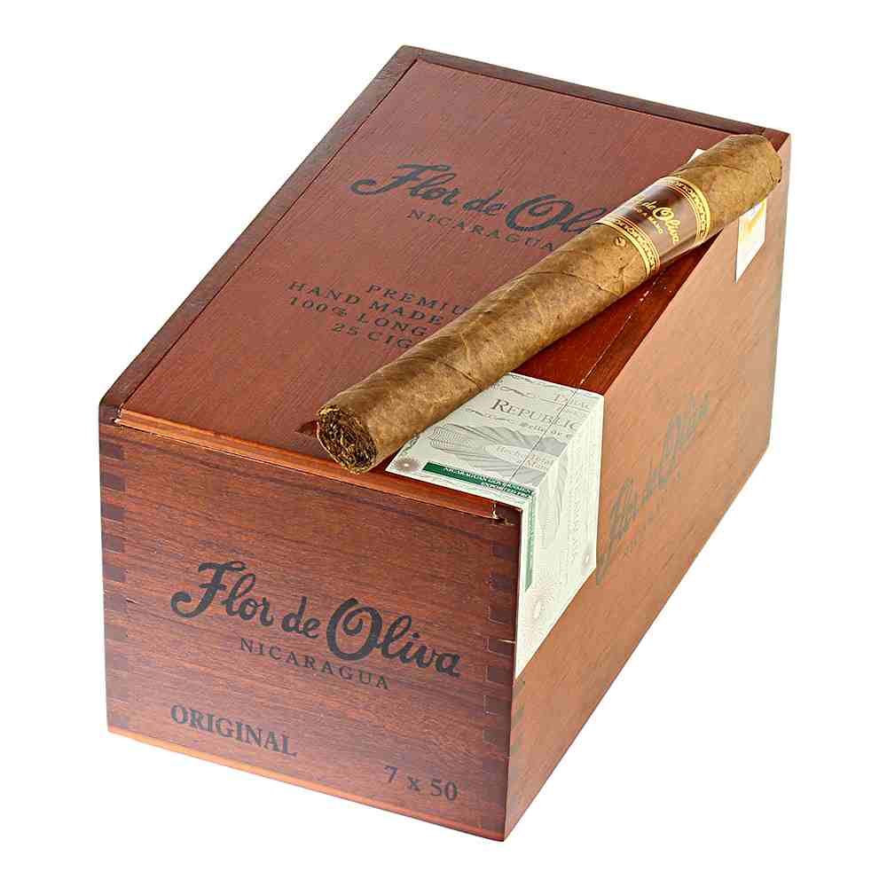 Trabucuri Flor de Oliva Original Churchill Natural Cutie (25 bucati)