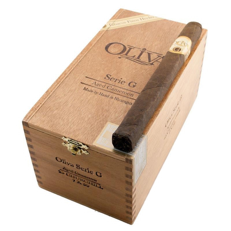 Trabucuri Oliva Serie G Cameroon Churchill Natural Cutie (25 bucati)