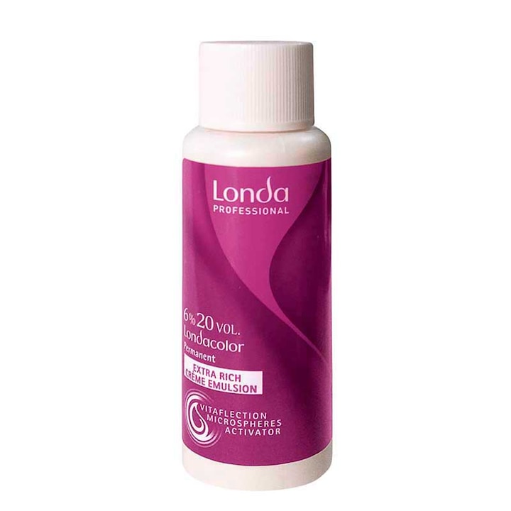 Emulsie oxidant permanenta Londa Professional 6% 20 vol., 60 ml