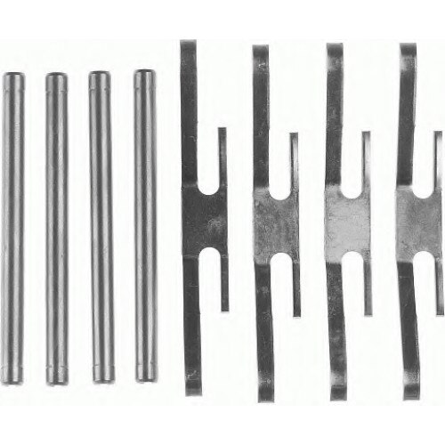 Set accesorii placute frana FERODO pentru Opel Corsa Opel Kadett Opel Ascona Opel Vectra Opel Rekord