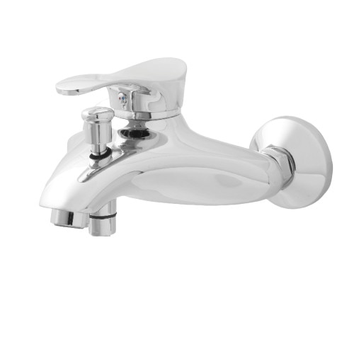 Baterie monocomanda pentru cada si dus GoodHome Sopot, cartus ceramic 40 mm, finisaj cromat