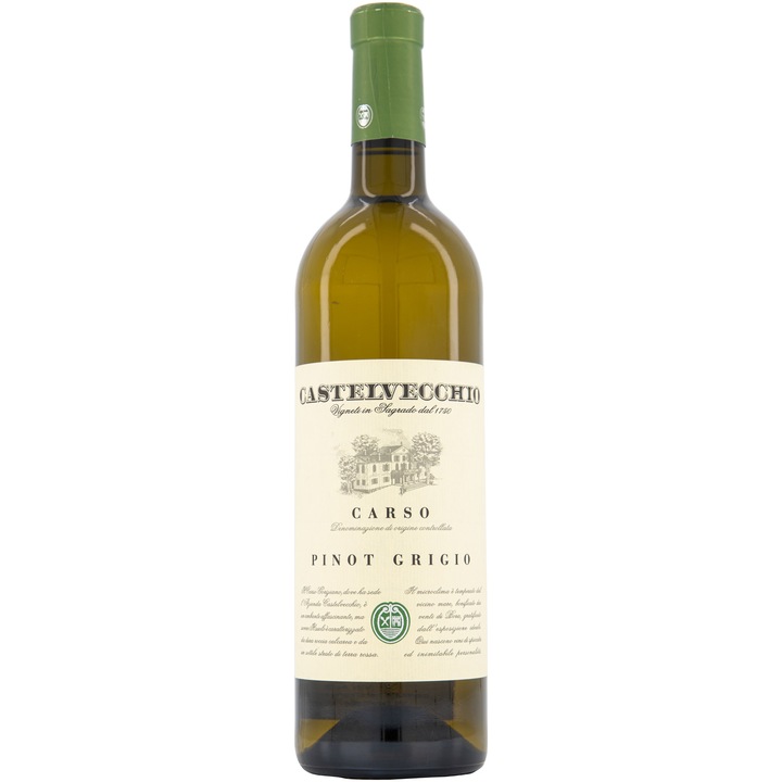 Vin Alb Castelvecchio Pinot Grigio, Sec, 0.75l