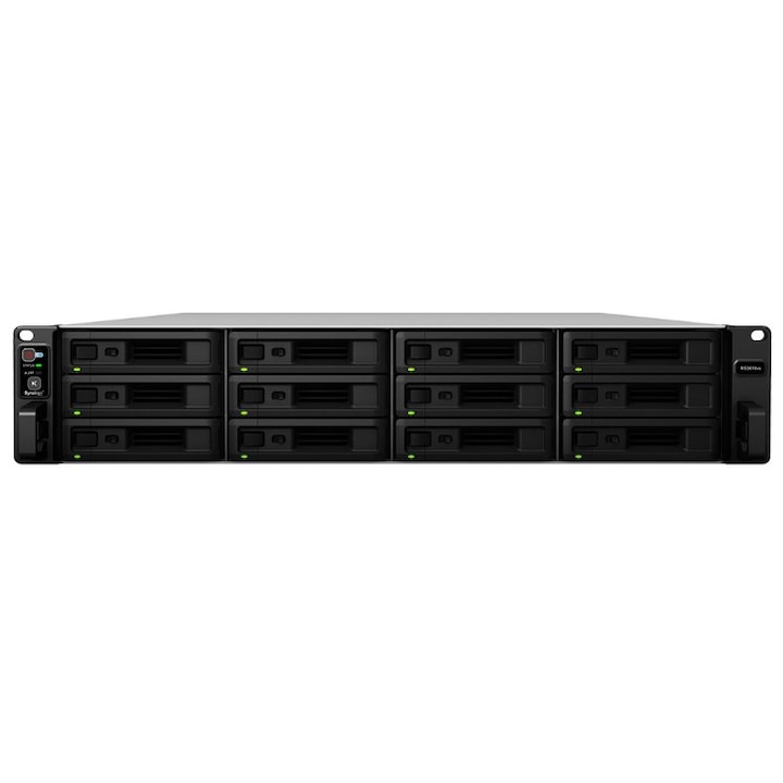 Server RackStation RS3618xs, Intel Xeon D-1521, 64 bit, 8 GB DDR4, 12 Bay-uri