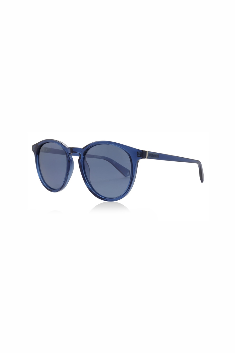 Polaroid, Ochelari de soare pantos unisex cu lentile polarizate, Albastru, 51-19-140 Standard