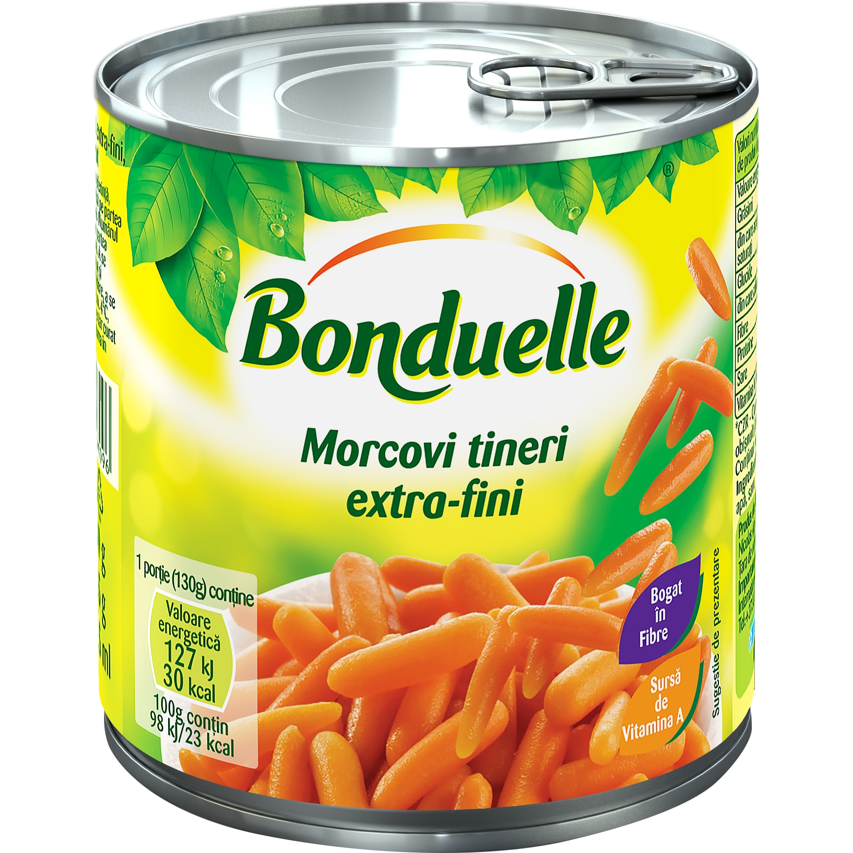 Morcovi tineri extra-fini Bonduelle, 400g