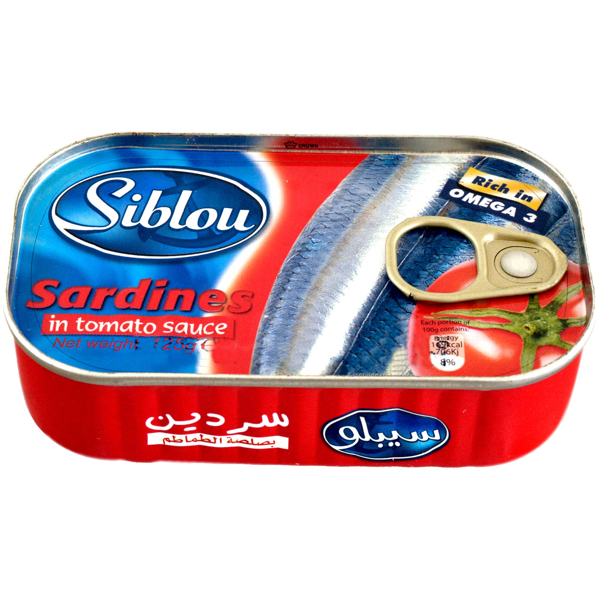 Sardina in sos tomat SIBLOU, 125G