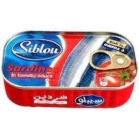 Pachet: 2 x Sardina in sos tomat SIBLOU, 125G