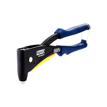 Cleste pop nituri Rapid RP40 Multi, cap nituire universal cu etrier incorporat, 3.2/4.0/4.8mm, nituri aluminiu sau otel, sistem de verificare dimensiuni nituri, grip moale, 5001139 Cleste pop nituri Rapid RP40 Multi, cap nituire universal cu etrier incorporat, 3.2/4.0/4.8mm, nituri aluminiu sau otel, sistem de verificare dimensiuni nituri, grip moale, 5001139