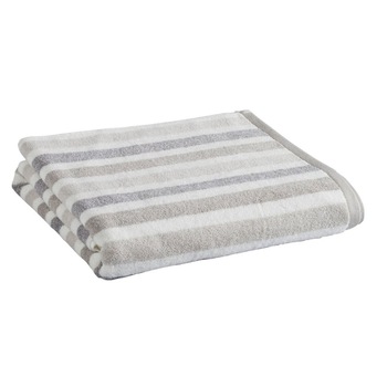 Prosop baie bej 50x90 cu dungi Tex Home Prosop baie bej 50x90 cu dungi Tex Home