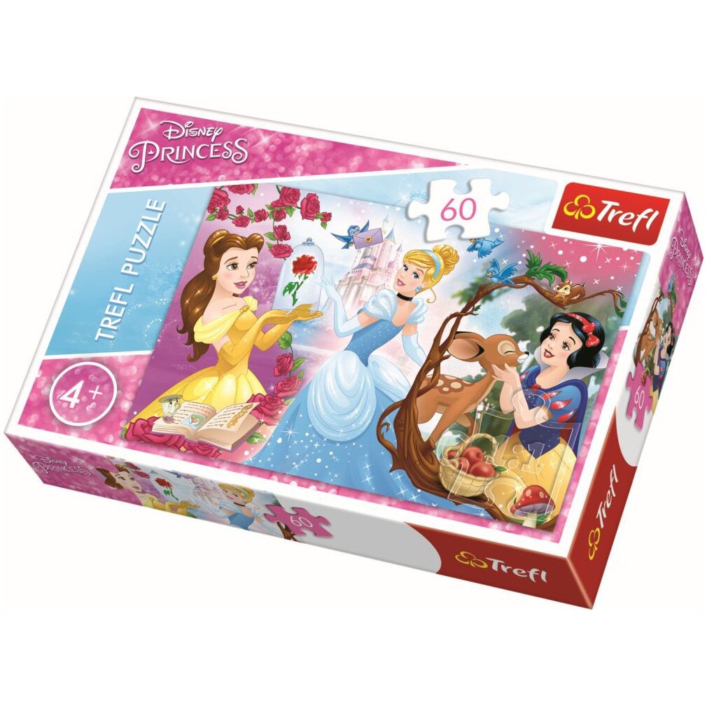 Puzzle Trefl, Disney Princess, Invitatie la bal, 60 piese