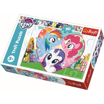 Puzzle Trefl, My little Pony, Mai bine impreuna, 30 piese Puzzle Trefl, My little Pony, Mai bine impreuna, 30 piese