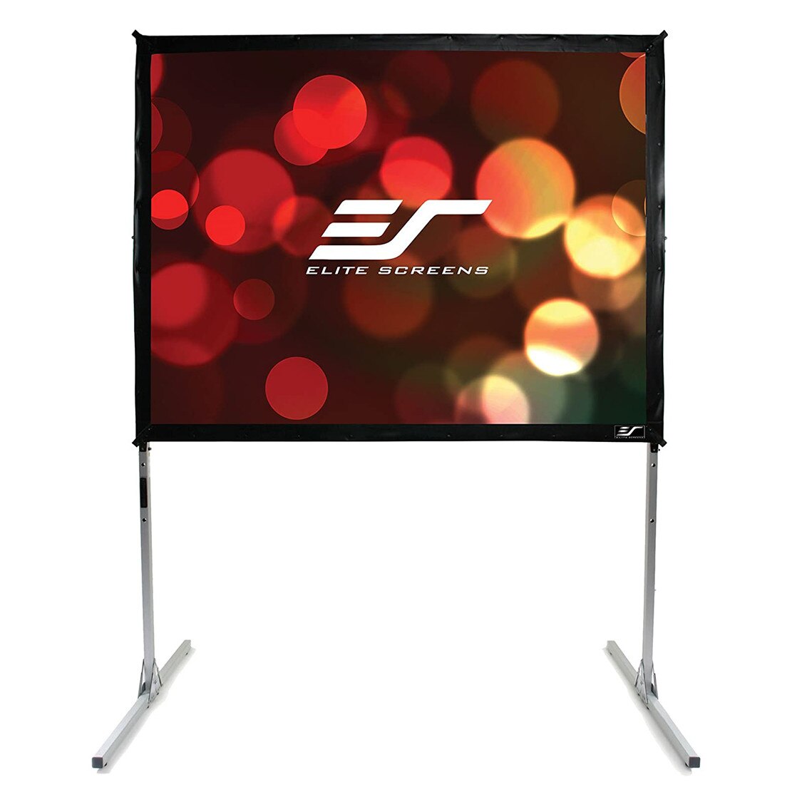 Ecran de proiectie de podea EliteScreens QuickStand Q150H1, marime vizibila 332.1 cm x 186.8 cm, Format 16:9