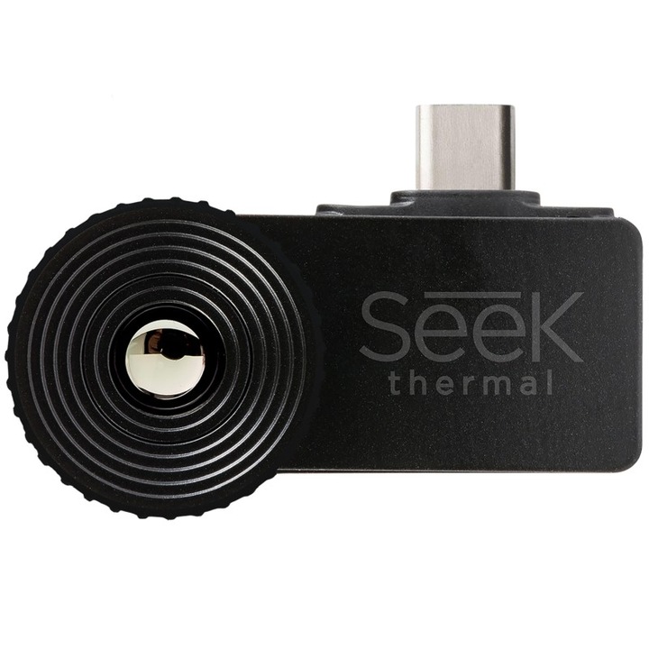 Camera cu termoviziune, Seek CompactXR, Android USB-C, 206x156px, -40°C-330°C, 20° FOV, 550m, carcasa rezistenta la apa