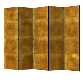 Paravan din 5 parti - Cusca de aur II - 225 x 172 cm Paravan din 5 parti - Cusca de aur II - 225 x 172 cm