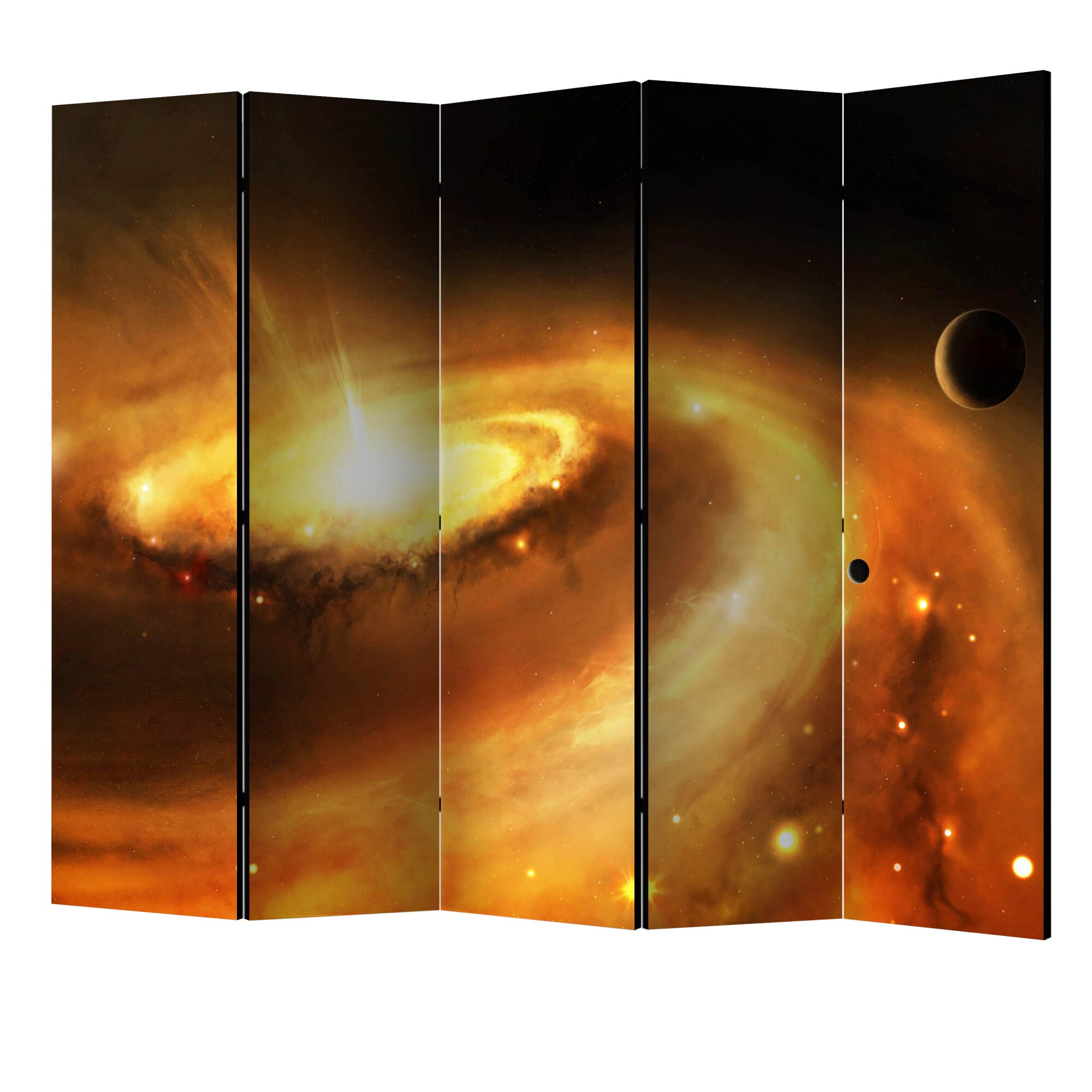 Paravan din 5 parti - Centrul galactic al caii lactee II - 225 x 172 cm