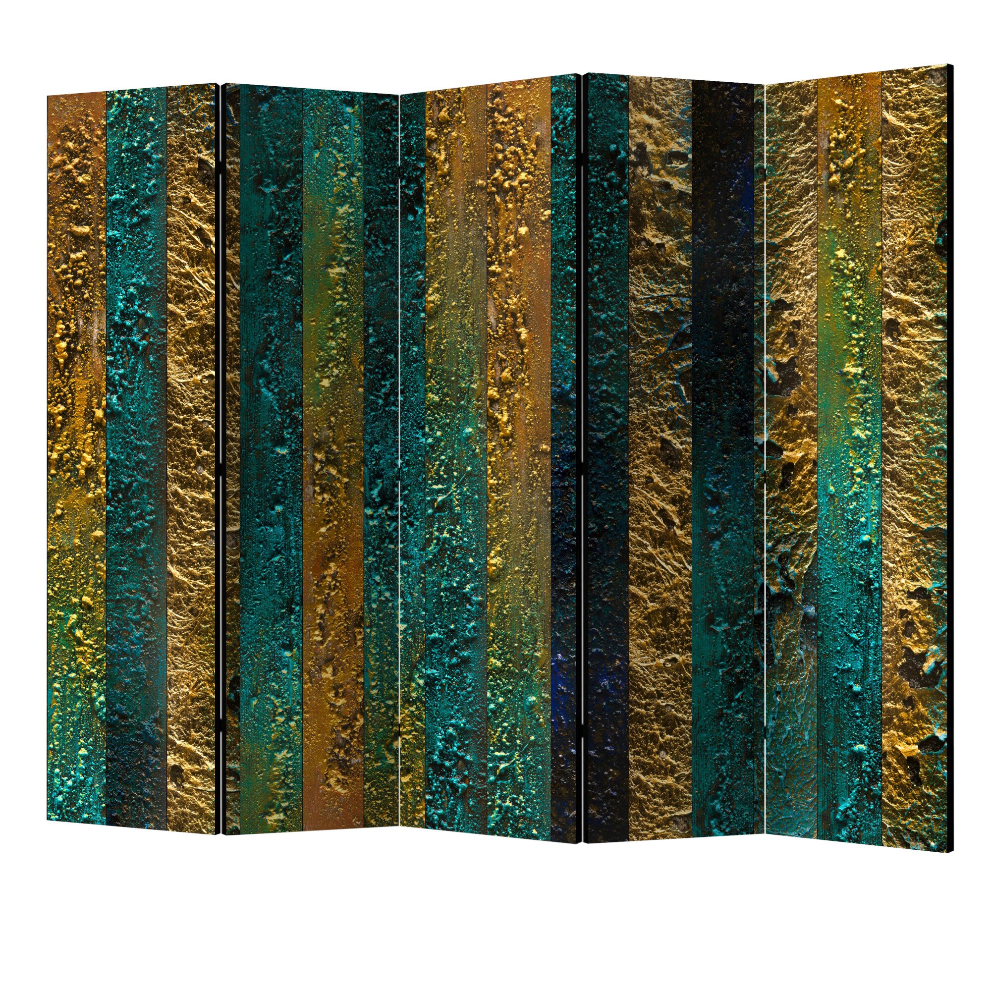 Paravan din 5 parti - Comorile atlantidei II - 225 x 172 cm