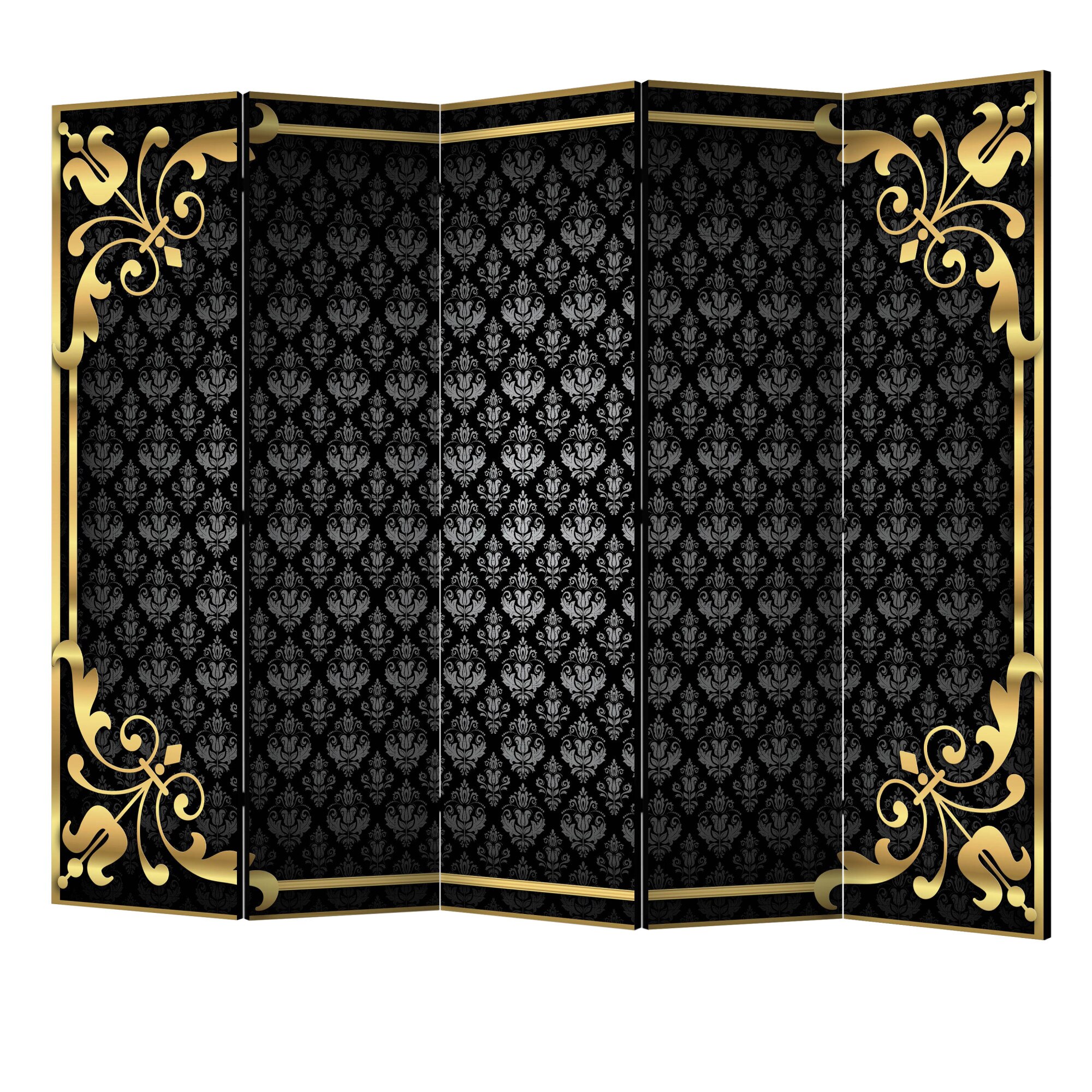 Paravan din 5 parti - Un pic de lux II - 225 x 172 cm