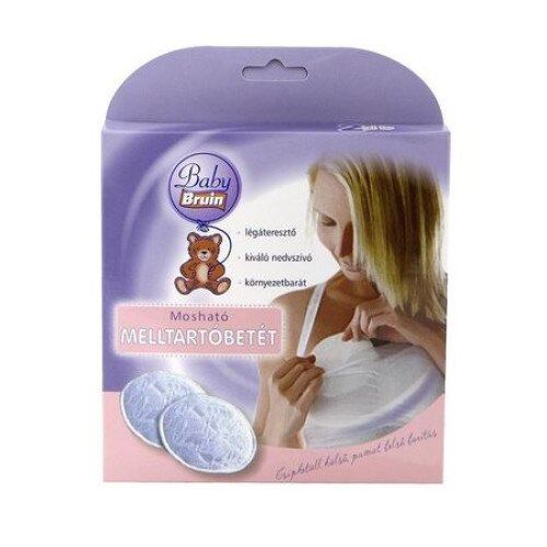 Dischete mamare lavabile Babybruin, 2 buc