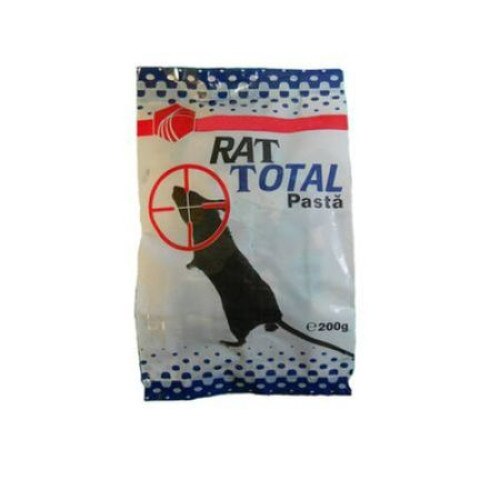 Pasta raticida verde MasterRat pentru combatere soareci sobolani 200gr
