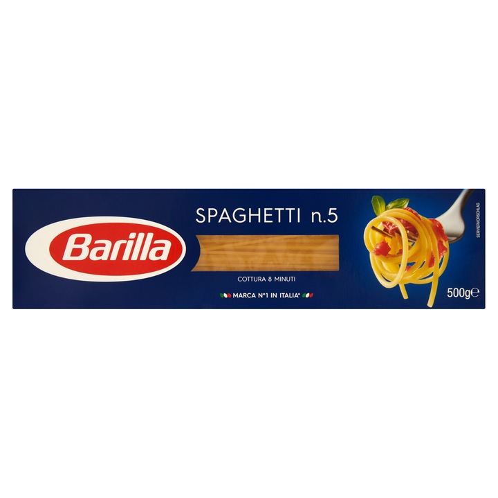 Barilla Spaghetti szálas durum száraztészta, 500 g