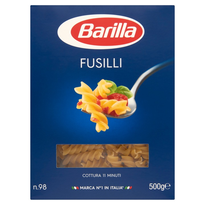 Barilla Fusilli apró száraztészta, 500 g