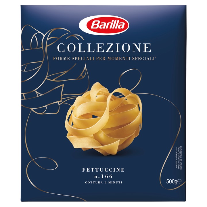 Barilla Fettuccine durum száraztészta, 500g